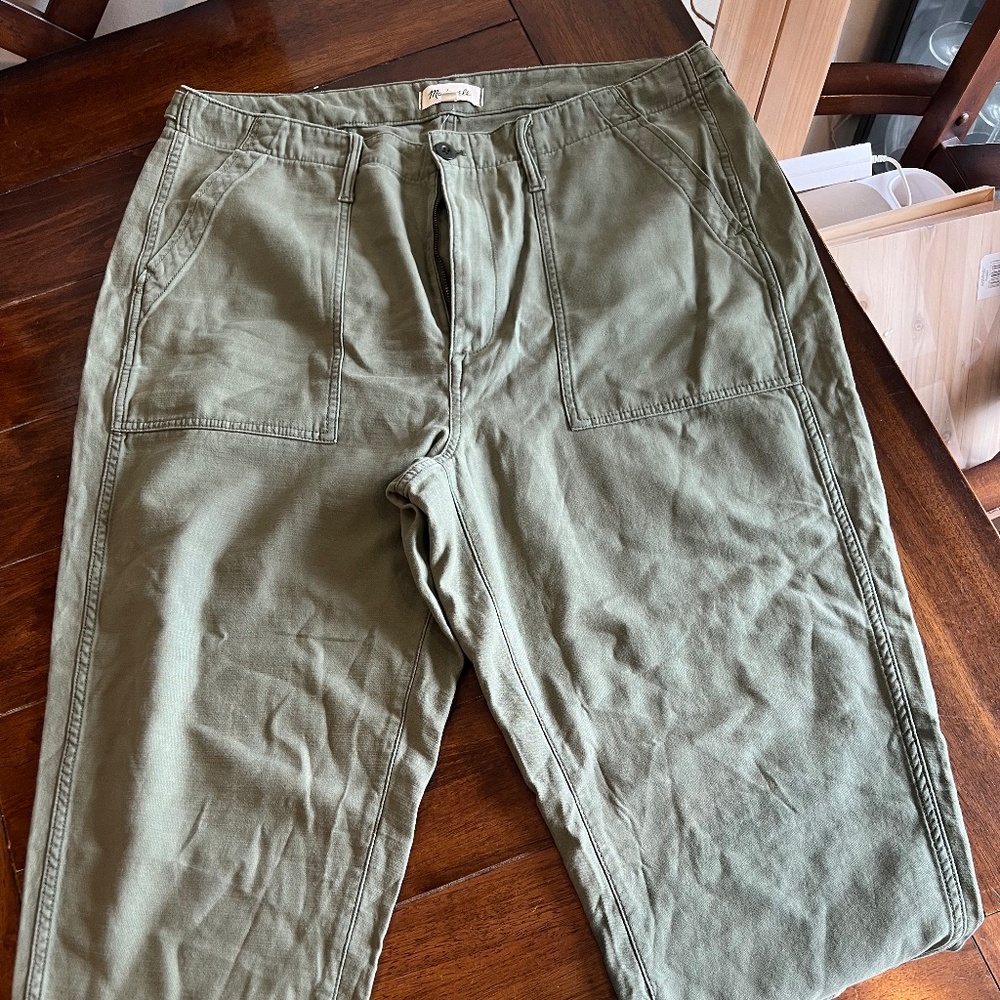 Madewell wide leg pants
